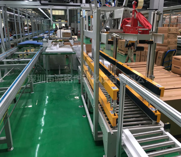 電視機一體裝配線（自動化組裝線）